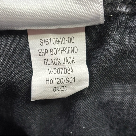 Old Navy Sky-Hi Straight Extra High Rise Jeans Size 10 Black Jack 28-29” Waist - Picture 7 of 12